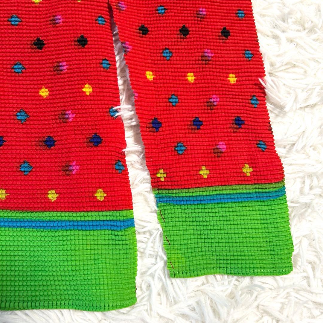 me ISSEY MIYAKE イッセイミヤケ クリスマス柄 長袖カットソー