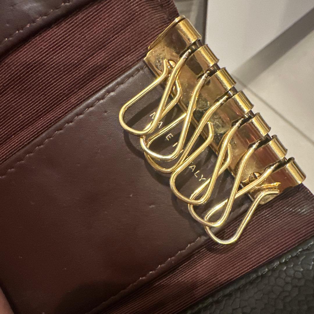 シャネル　マトラッセキーケース