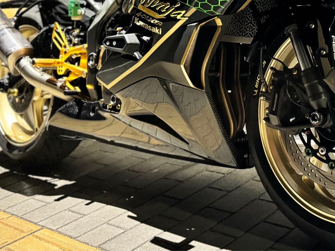 zx25R カーボンアンダーカウル