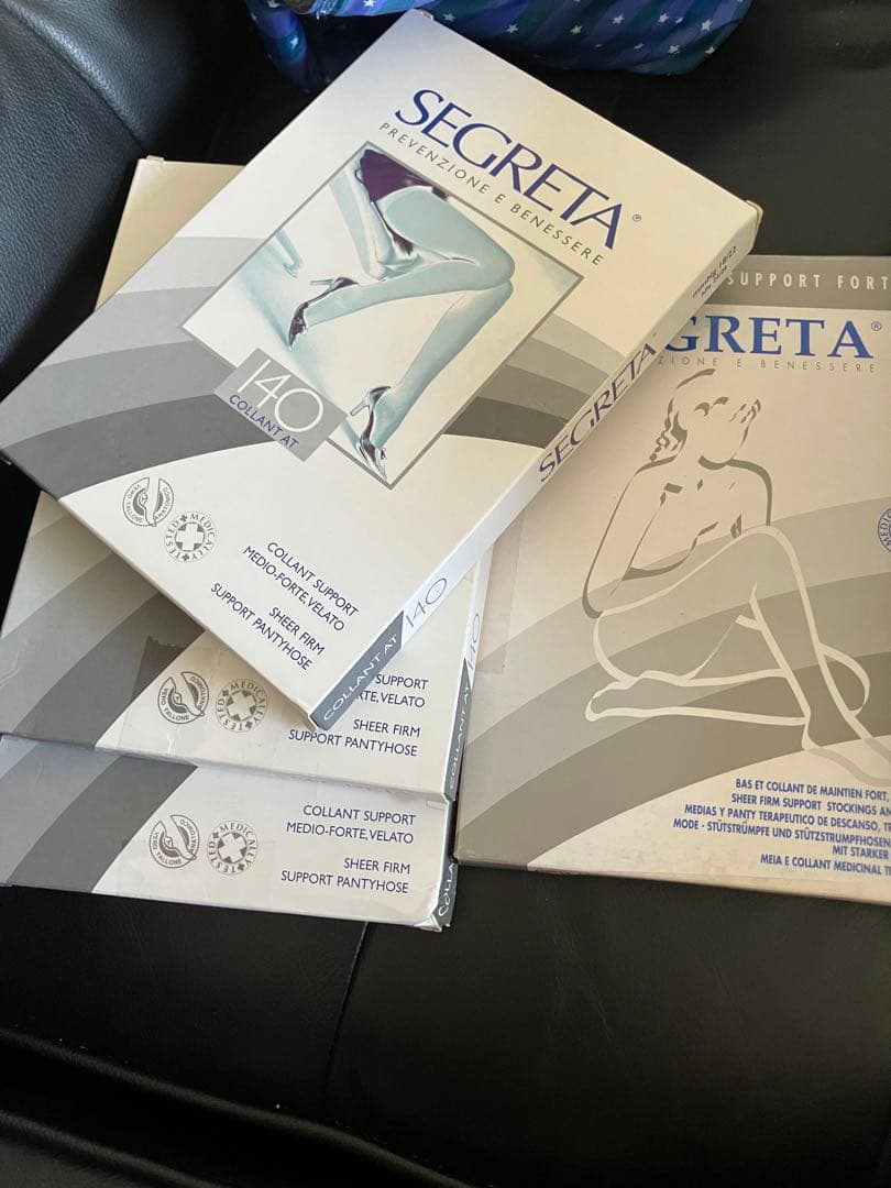 140デニール 弾性ストッキング 着圧ストッキング 18枚