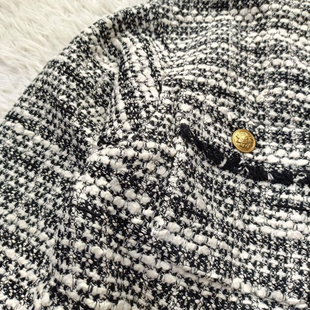 美品　アーバンリサーチ　GIOLICA　ツイードジャケット　　36　金ボタン