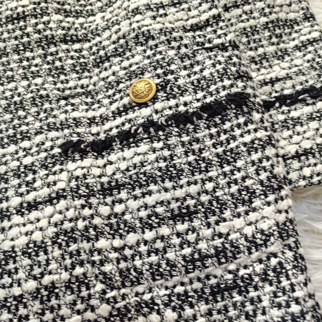 美品　アーバンリサーチ　GIOLICA　ツイードジャケット　　36　金ボタン