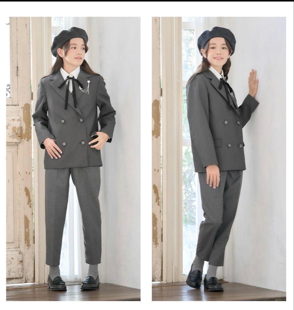 【未使用】アリサナ　パンツスーツ　ブラウス付150