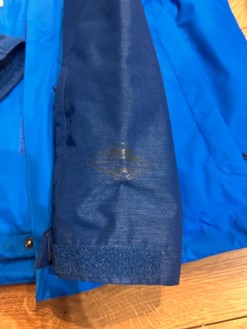 【美品】Columbia ジャケットセット 青/ネイビー 650TD アウトドア