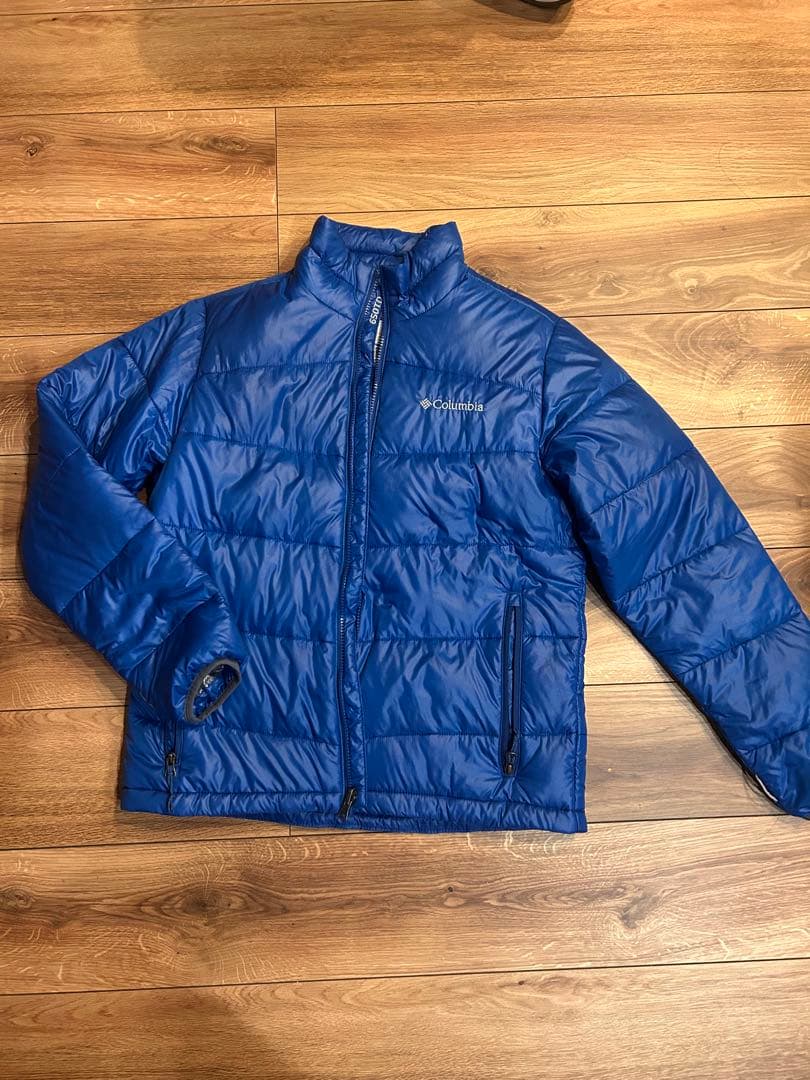 【美品】Columbia ジャケットセット 青/ネイビー 650TD アウトドア