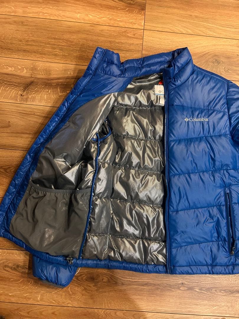 【美品】Columbia ジャケットセット 青/ネイビー 650TD アウトドア