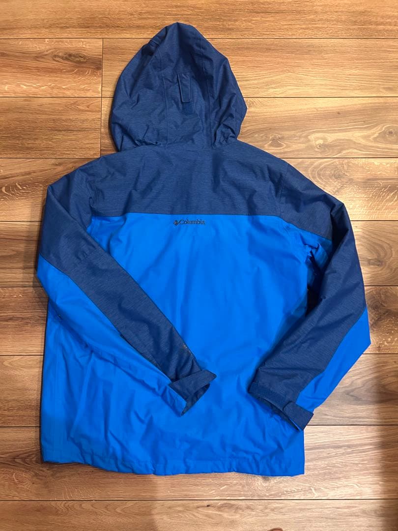 【美品】Columbia ジャケットセット 青/ネイビー 650TD アウトドア