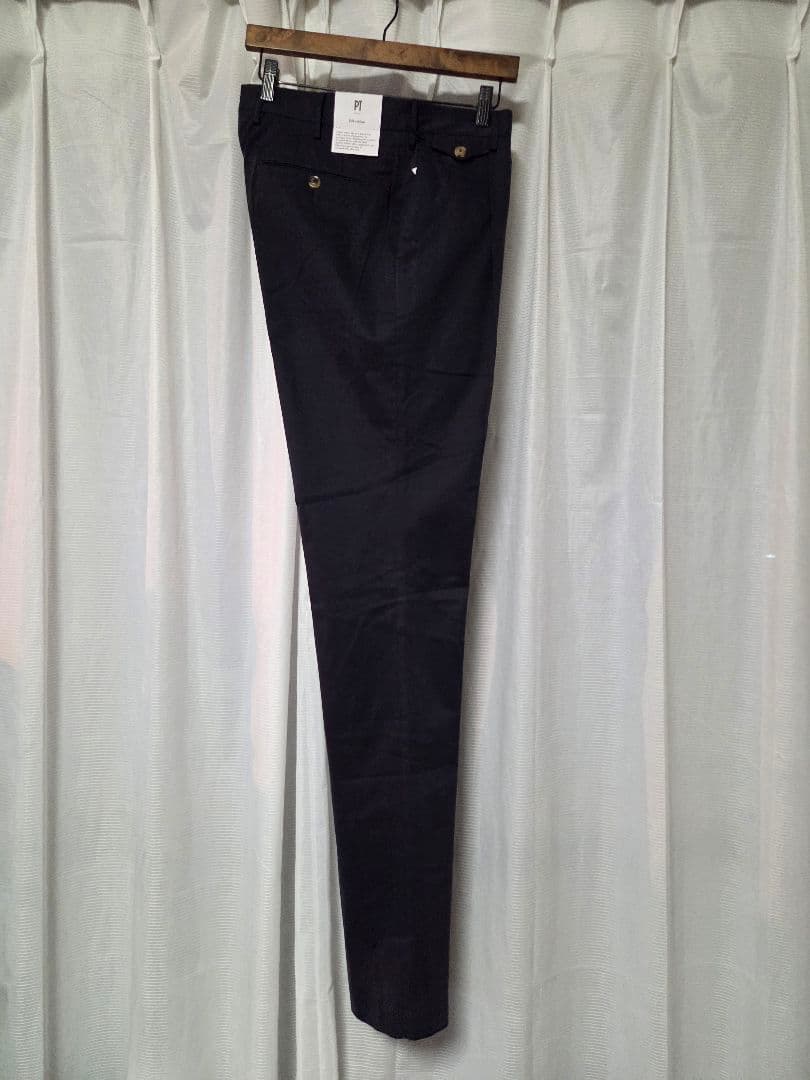 【新品】ピーティートリノ　GENTLEMAN　シルク混　チノパン　48　春秋冬