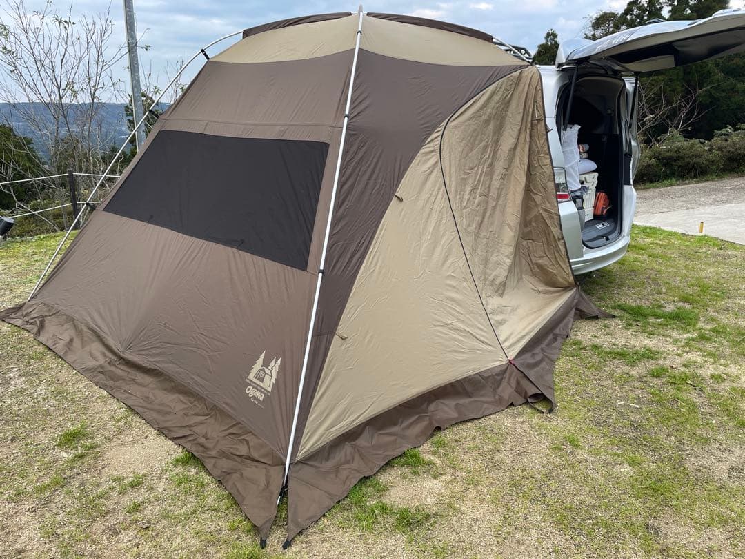 Ogawa CarSide shelter ブラウン