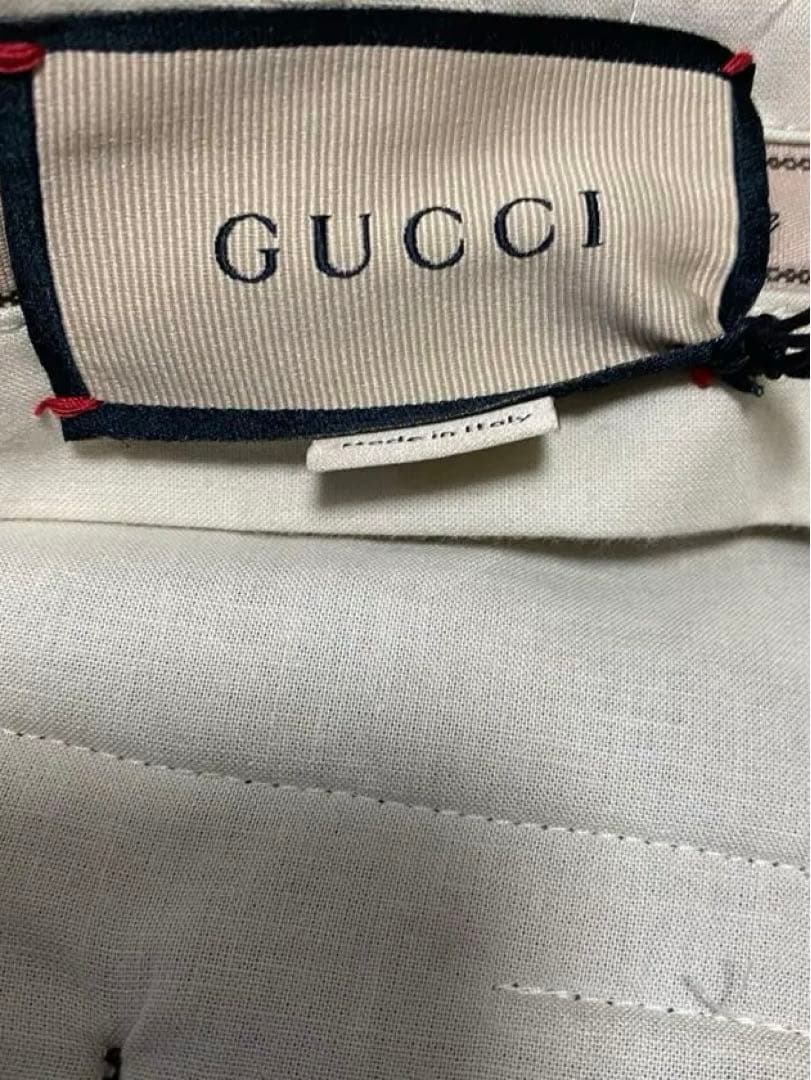 gucci GG柄ロングパンツ