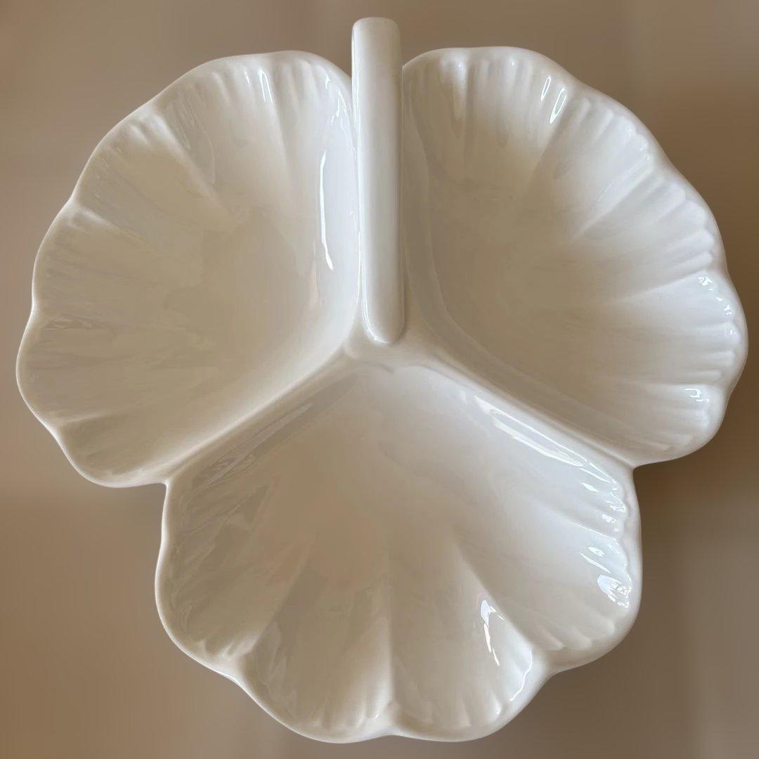 ウェッジウッド ノーチラス黒壺　オードブル皿　パーティ皿