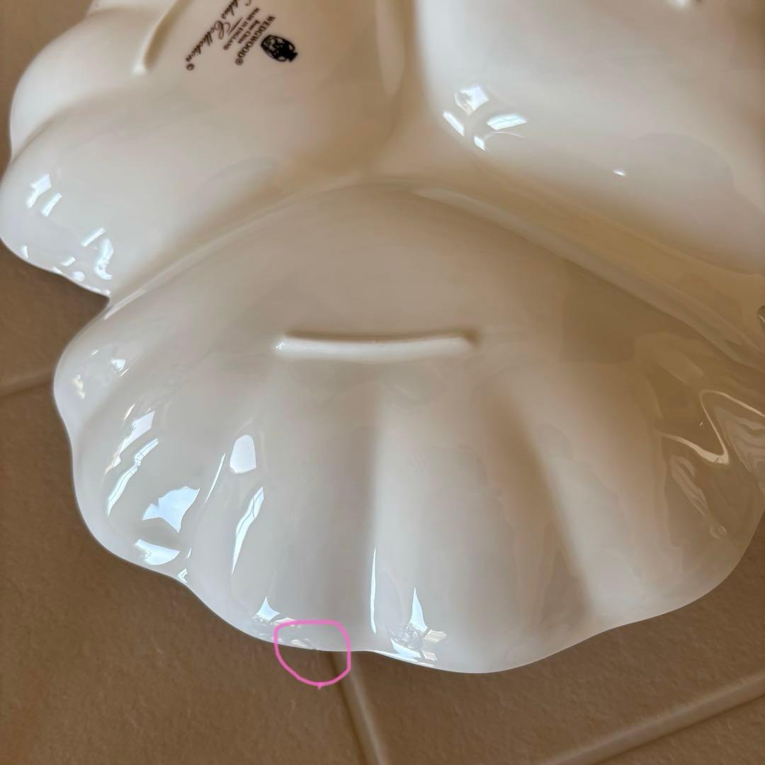 ウェッジウッド ノーチラス黒壺　オードブル皿　パーティ皿