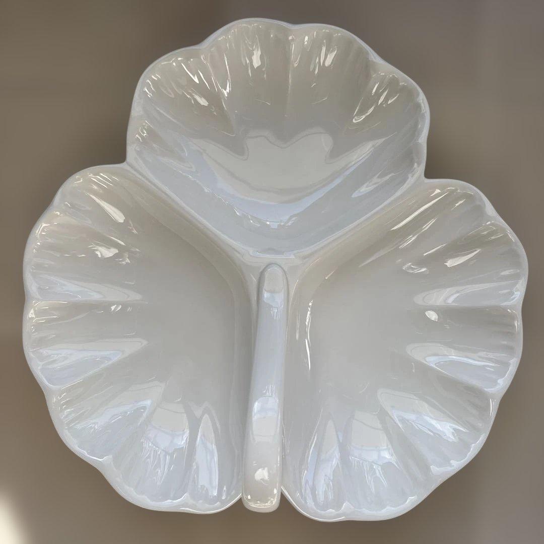 ウェッジウッド ノーチラス黒壺　オードブル皿　パーティ皿