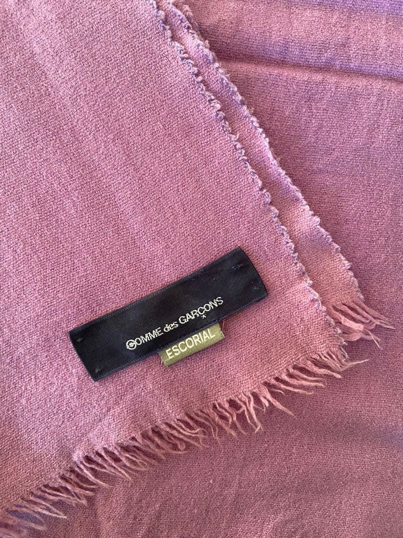 【専売】コムデギャルソン ウールストール　ESCORIAL