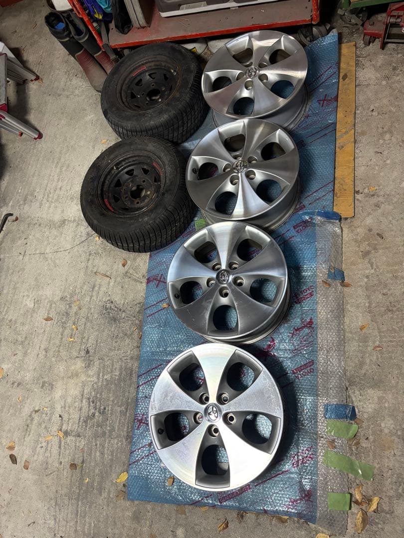 トヨタ アルファード　10系後期　純正アルミホイール　4本セット