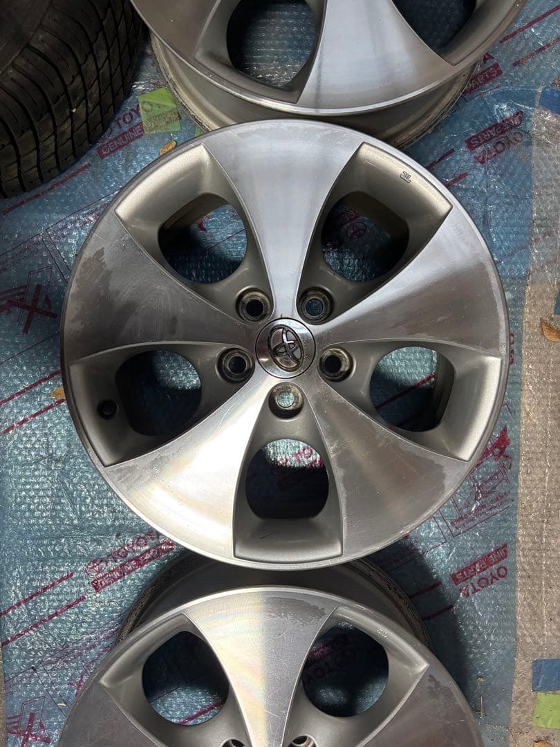 トヨタ アルファード　10系後期　純正アルミホイール　4本セット