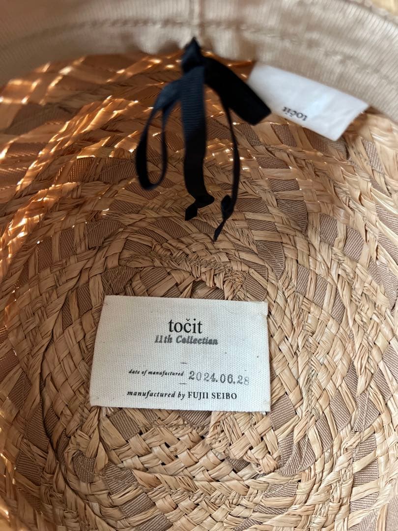 トチェットtočit（トチエット）麦わら帽子2024モデル