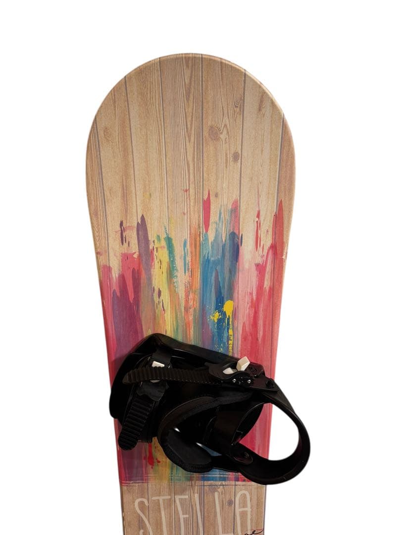 STELLA VIVIAN スノーボード143cm ビンディング付 ケース付