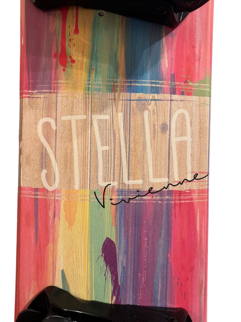 STELLA VIVIAN スノーボード143cm ビンディング付 ケース付