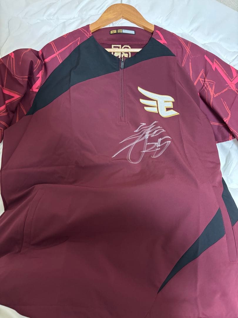 楽天イーグルス 田中和基 直筆サイン入りジャージ