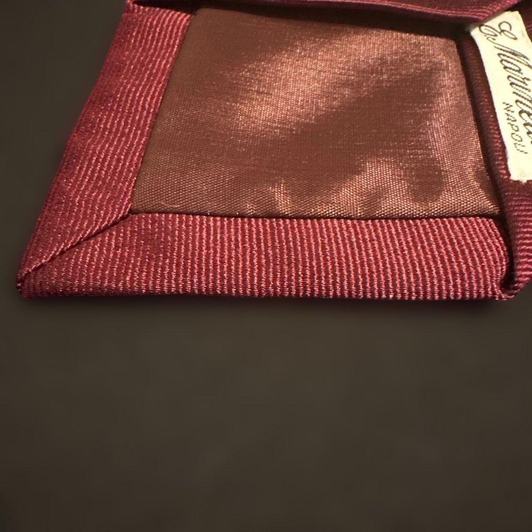 E.Marinella ボルドー　ネクタイ