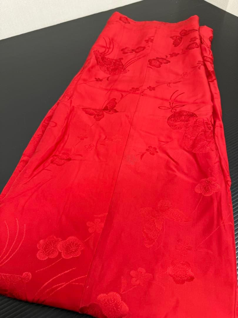 245)着物　大人用　振袖用　長襦袢　6点セット　全て着用可能品　正絹　美品