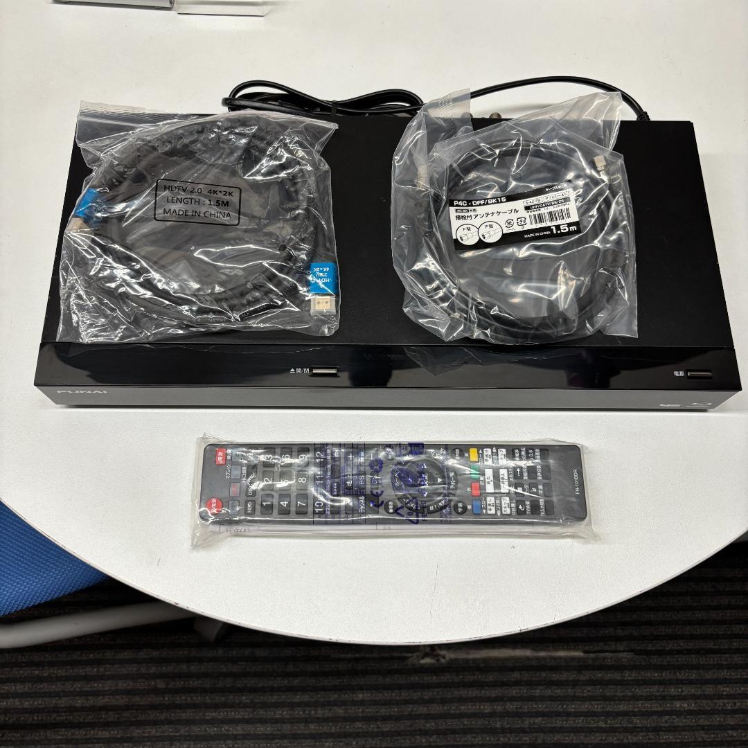 【完動・付属品フル】W録 FUNAI BDレコ FBR-HW1000 録画1TB