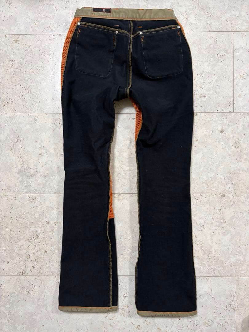 【32インチ】ヒョウドウ　スポーツデニムパンツ　D3O膝パッド付き　秋冬