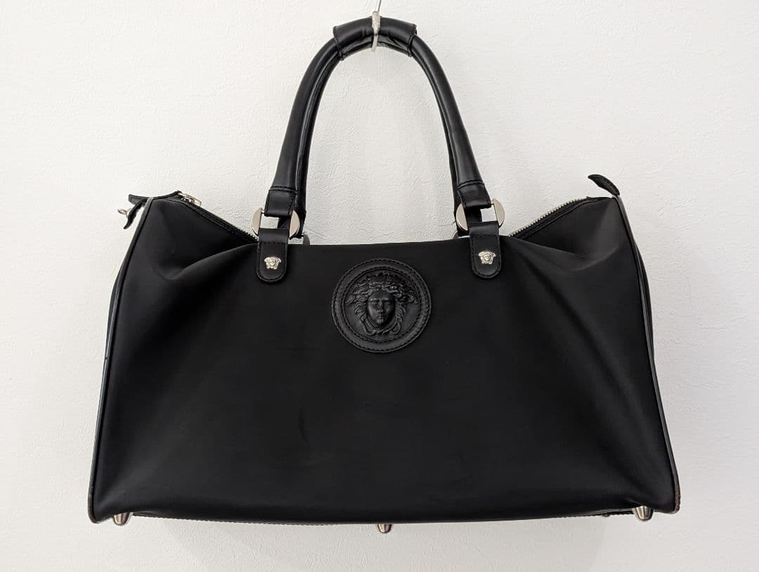 本日21時まで限定価格　VERSACE　高級　ボストンバッグ　ヴェルサーチ