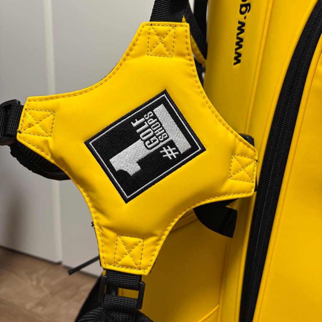 新品未使用品 GOLF PARTNER NEXGEN イエローキャディバッグ
