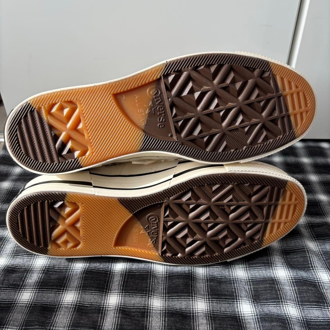 ま*ー様 コンバース CHUCK 70 PLUS HI EGRET スニーカー