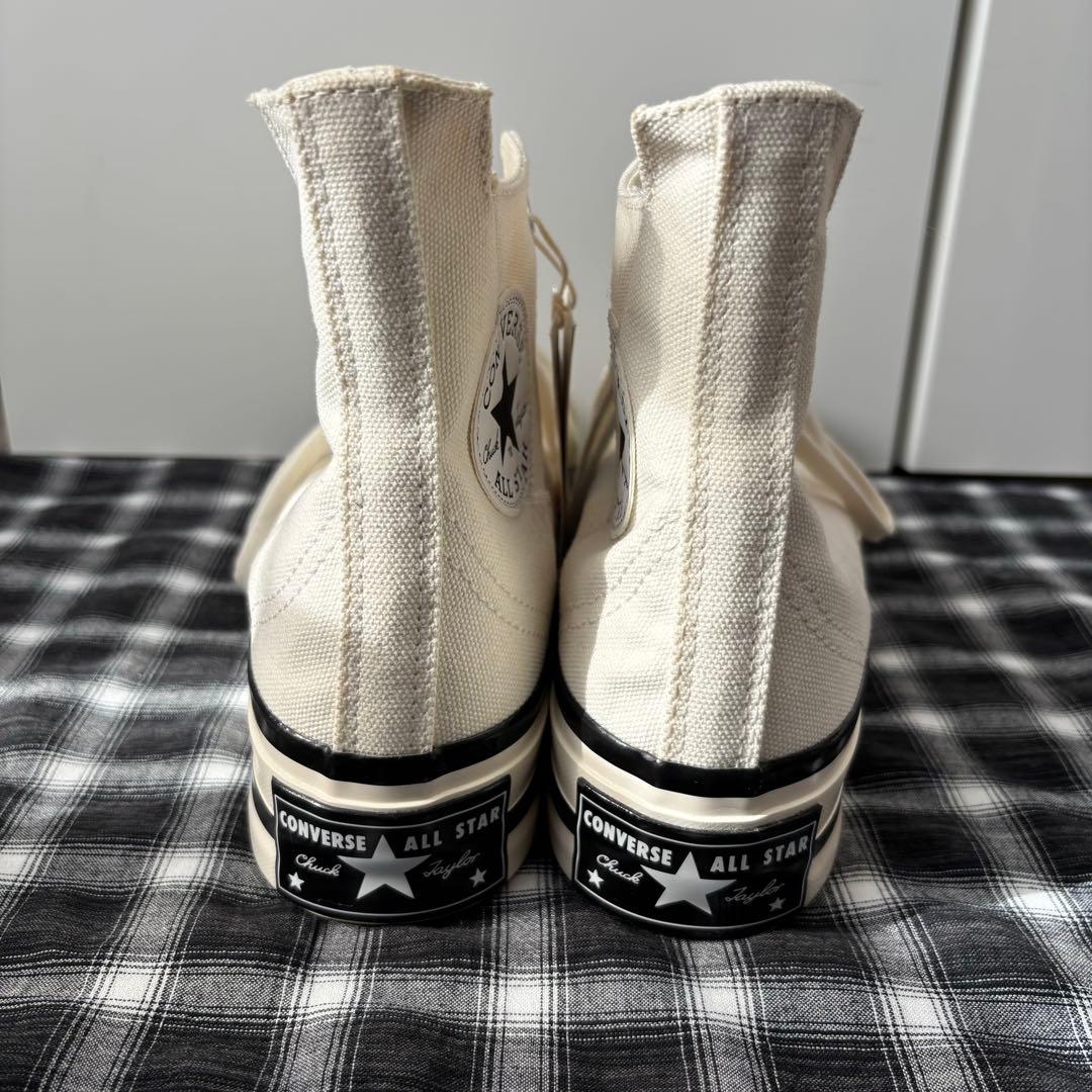 ま*ー様 コンバース CHUCK 70 PLUS HI EGRET スニーカー