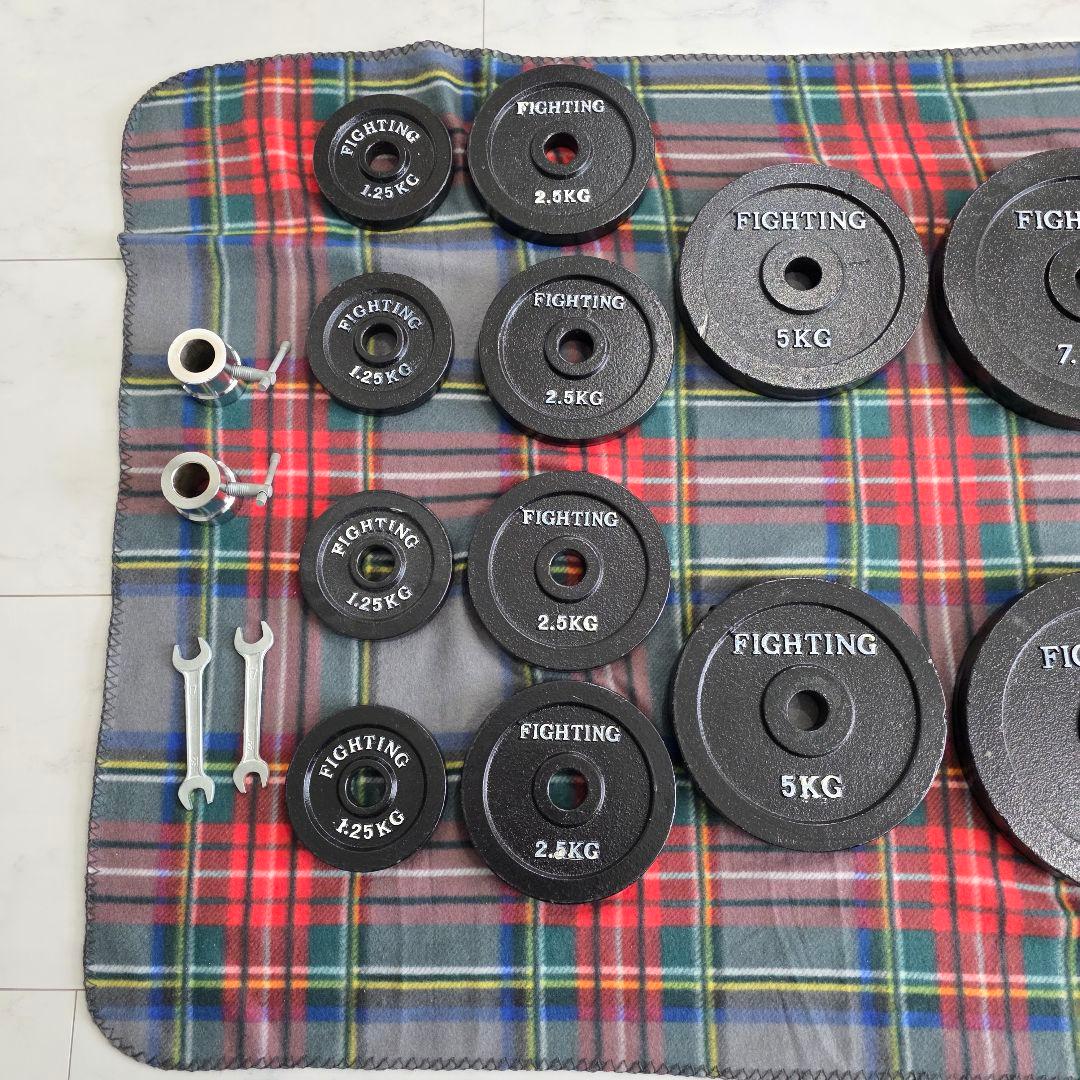 【美品】ホームジム バーベル ラック セット 100kg 筋トレ