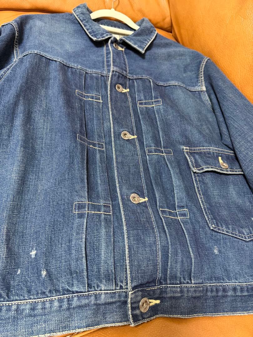 【chimala/チマラ】for luxe DENIM TRUCK JACKET