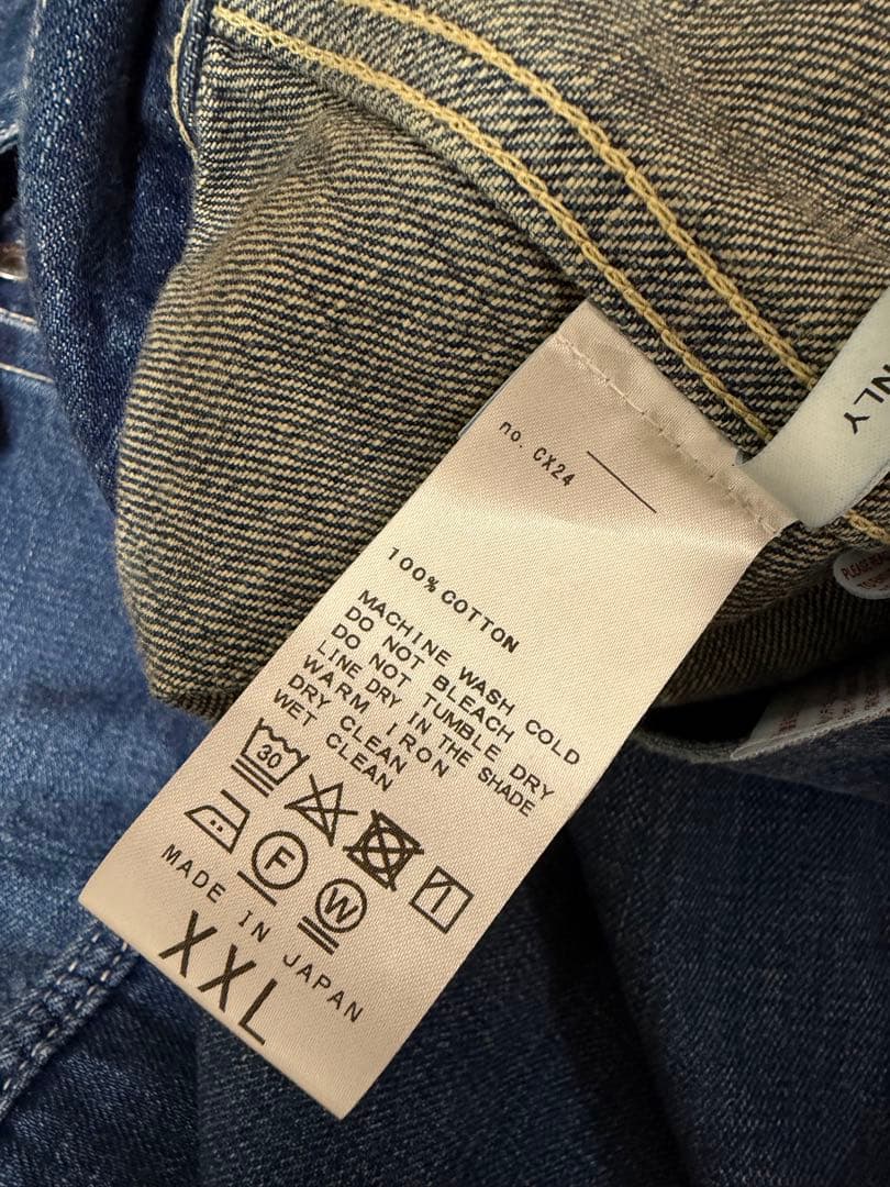 【chimala/チマラ】for luxe DENIM TRUCK JACKET