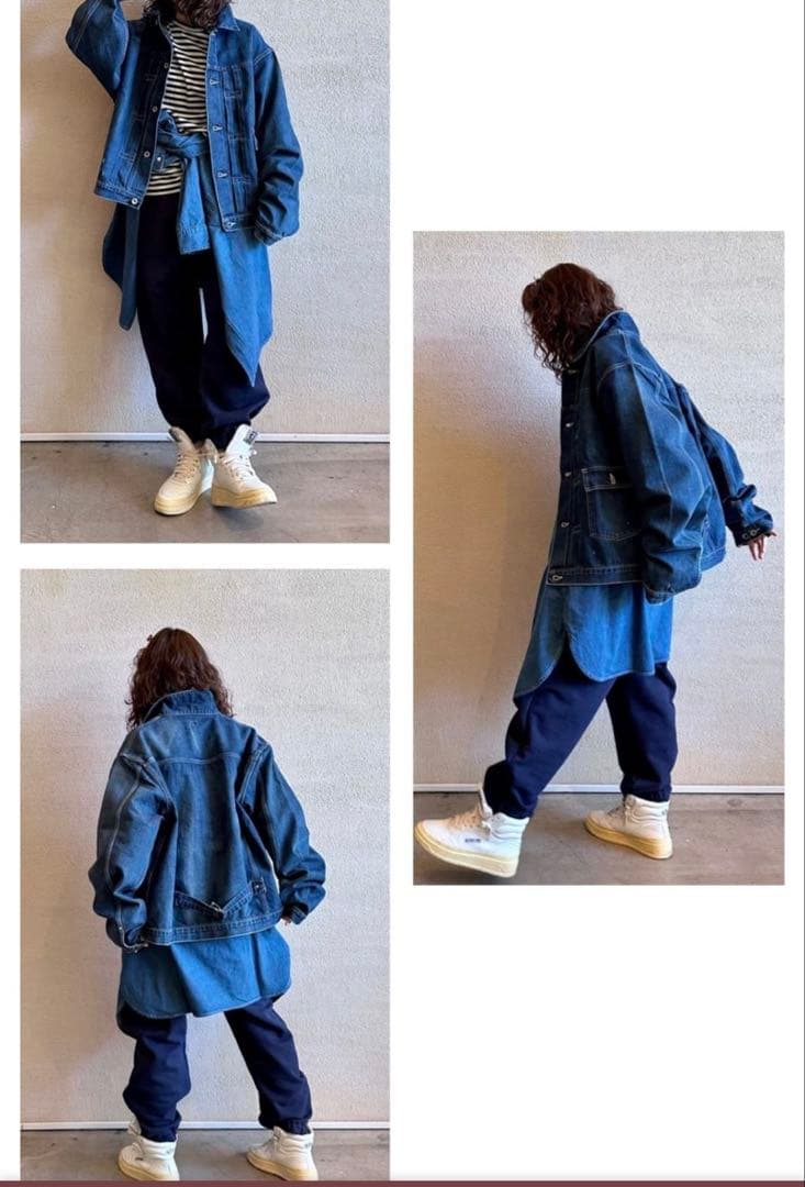 【chimala/チマラ】for luxe DENIM TRUCK JACKET