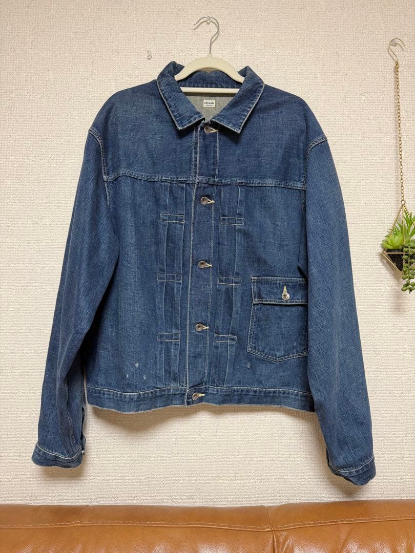 【chimala/チマラ】for luxe DENIM TRUCK JACKET