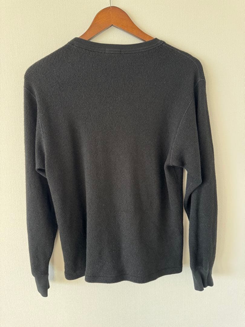 COMOLI ワッフルサーマル　ロンT