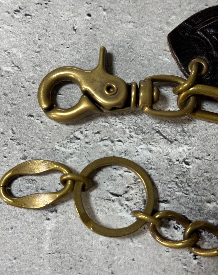 HTC ユーロ ウォレットチェーン ブラス