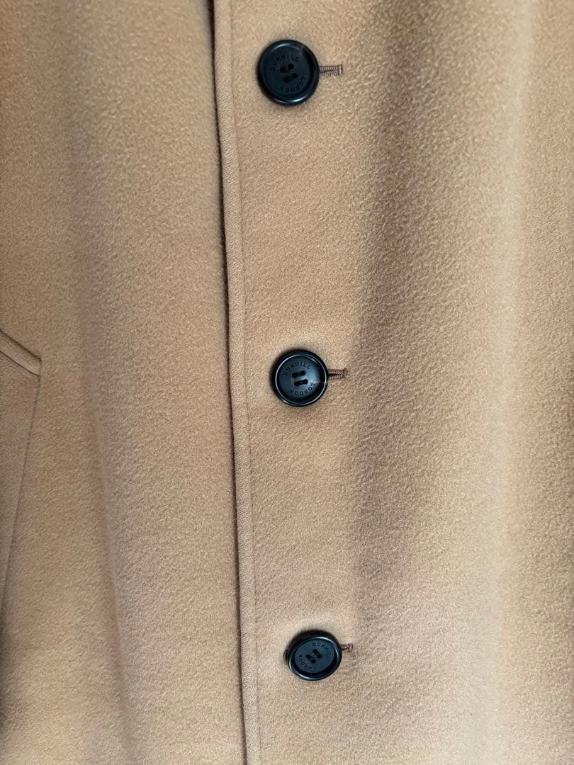 ⭐︎美品⭐︎ dunhill ウール　カシミア　チェスターコート　48 ベージュ