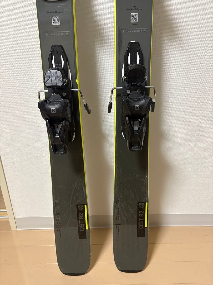 SALOMON QST 92 スキー板 161cm ソール長305
