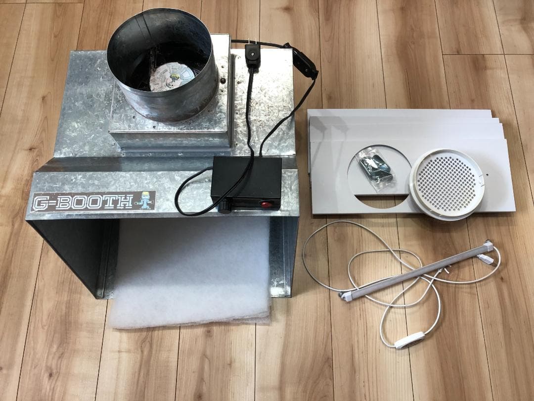 塗装ブース G-BOOTH S-03 実用新案風量475ｍ3/ｈ おまけつき
