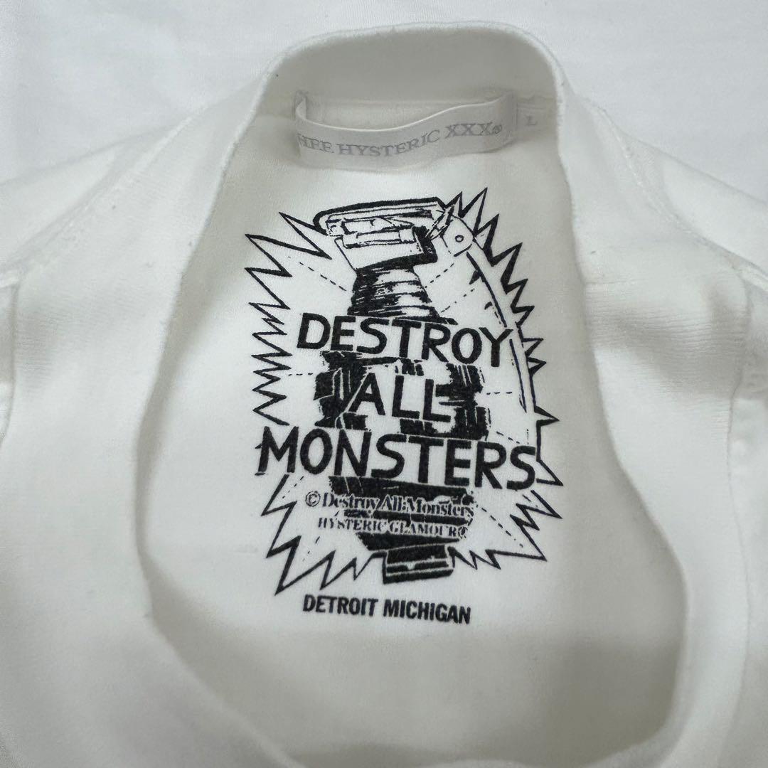 【希少 L 】 HYSTERIC XXX ヒステリックグラマー ロング Tシャツ