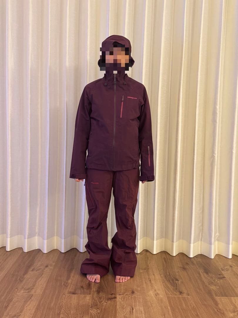 Patagonia(パタゴニア)スキー、スノーボールウェア上下セット