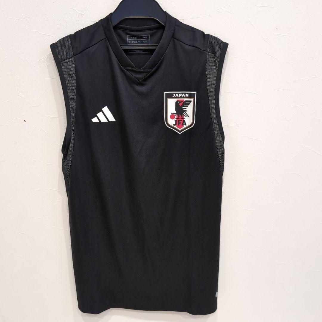 adidas 日本代表 ノースリーブタンクトップ ブラック　Ｌサイズ　非売品