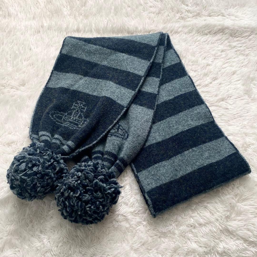 美品 Vivienne Westwood ヴィヴィアンウエストウッド マフラー