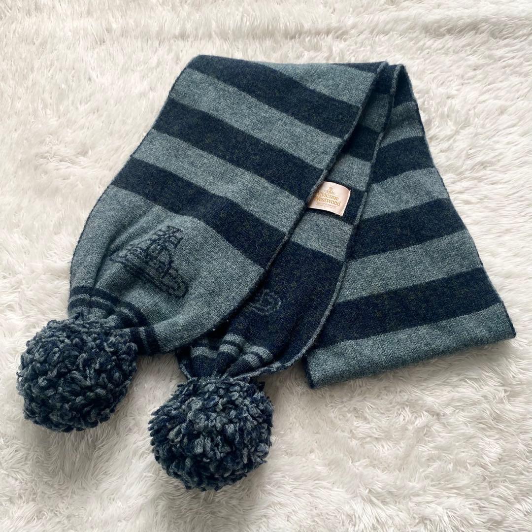 美品 Vivienne Westwood ヴィヴィアンウエストウッド マフラー