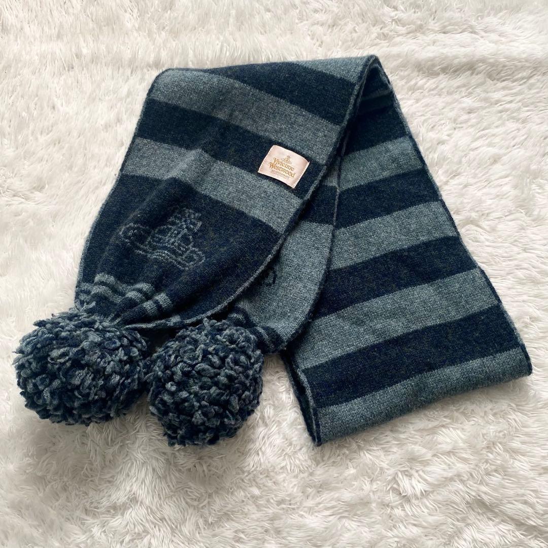 美品 Vivienne Westwood ヴィヴィアンウエストウッド マフラー