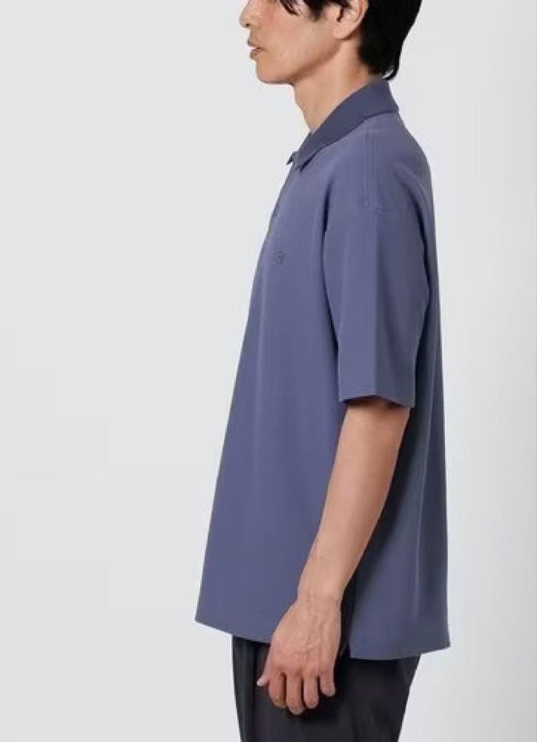 ラコステ BEAUTY＆YOUTH 1トーンポロシャツ XL 別注 ライラック