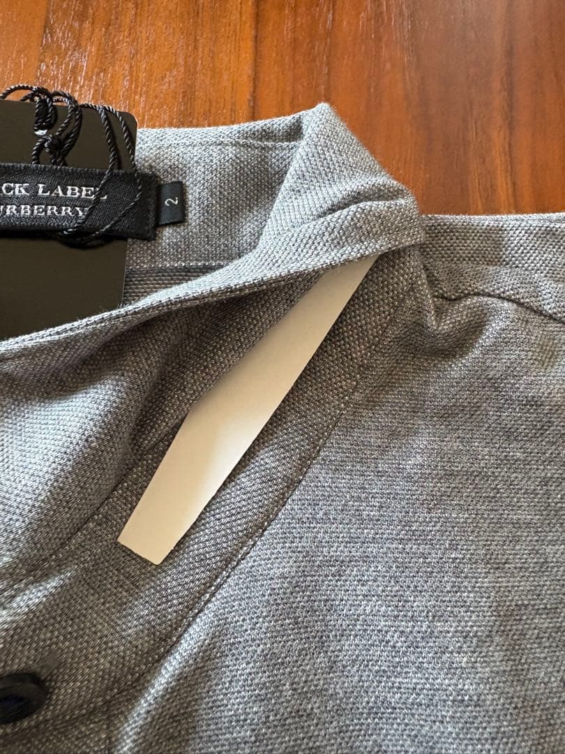 希少　新品未使用　バーバリー　ブラックレーベル　ポロシャツ　M 日本製